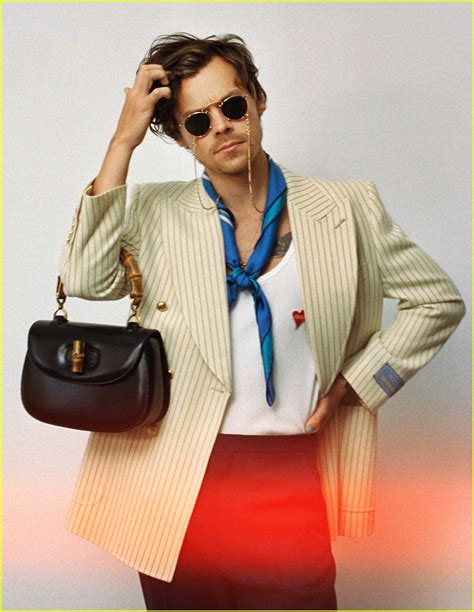 vestito gucci harry stiles|harry styles gucci handbags.